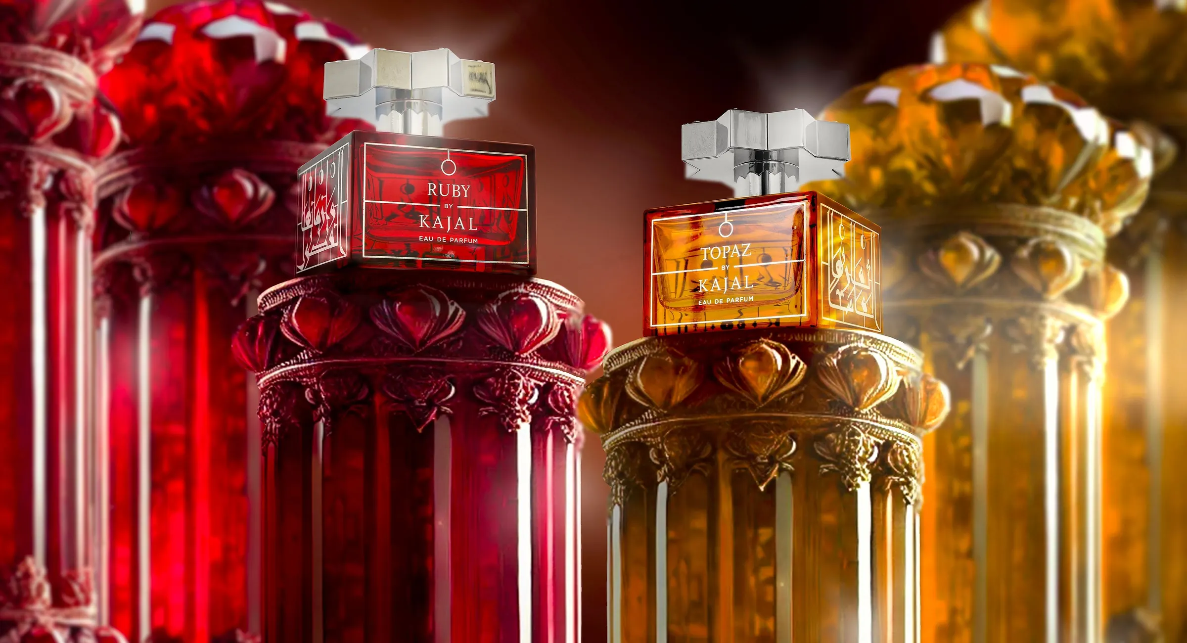 Kajal Perfumes Paris jewel-like flacons