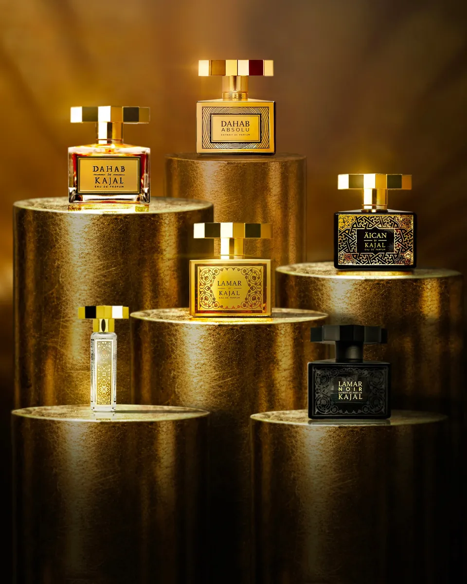 Kajal Perfumes Paris gold collection